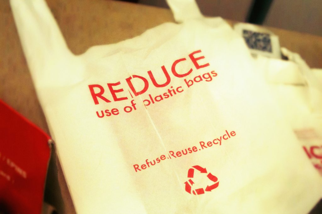 reduce the use of plastic bags