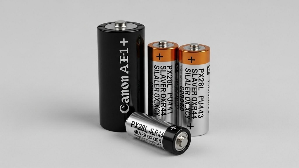 How long does a battery last in a Canon AE-1