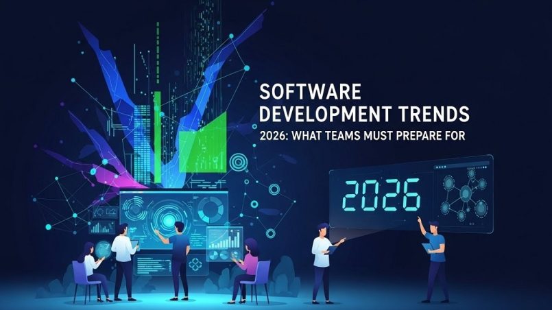 Software development trends 2026 overview diagram
