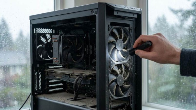 Gamer optimizing PC hardware for stability in Seattle